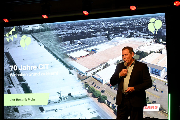 CLAAS CEO Jan-Hendrik Mohr
